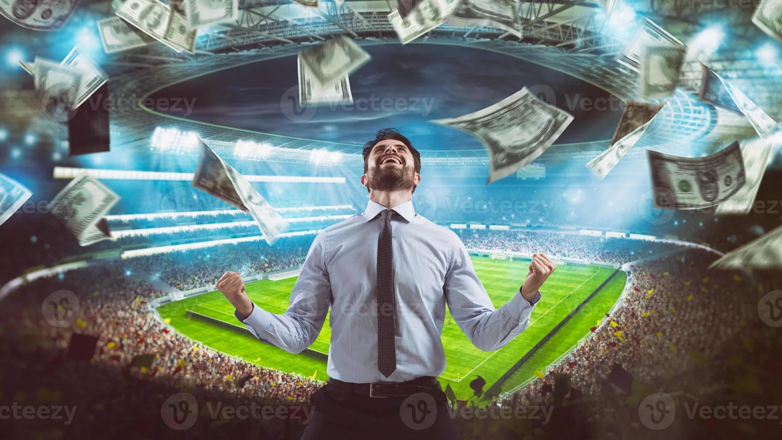 Tampilan olahraga digital untuk menelusuri pertandingan